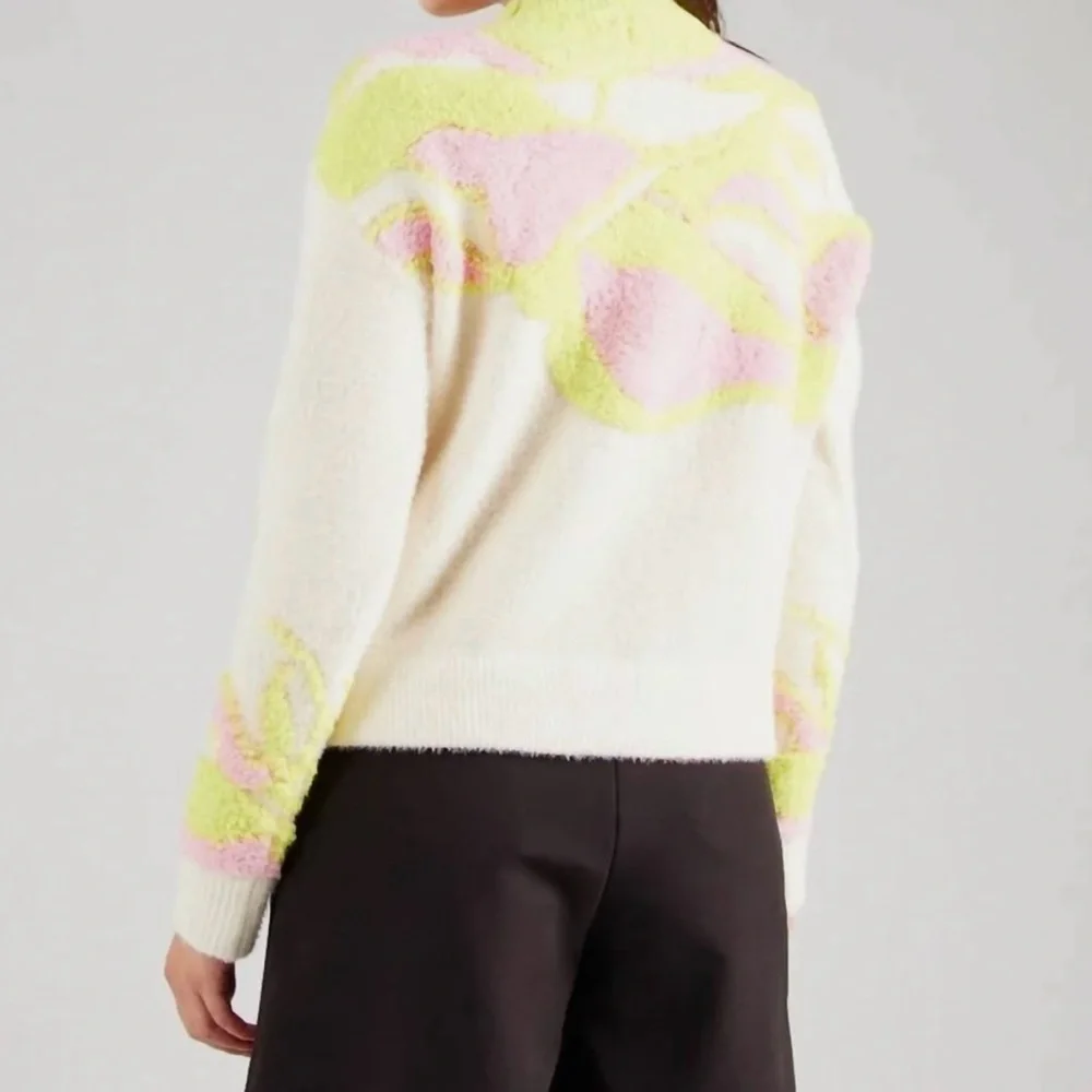 FRNCH Maeko Sweater in Cream Size S